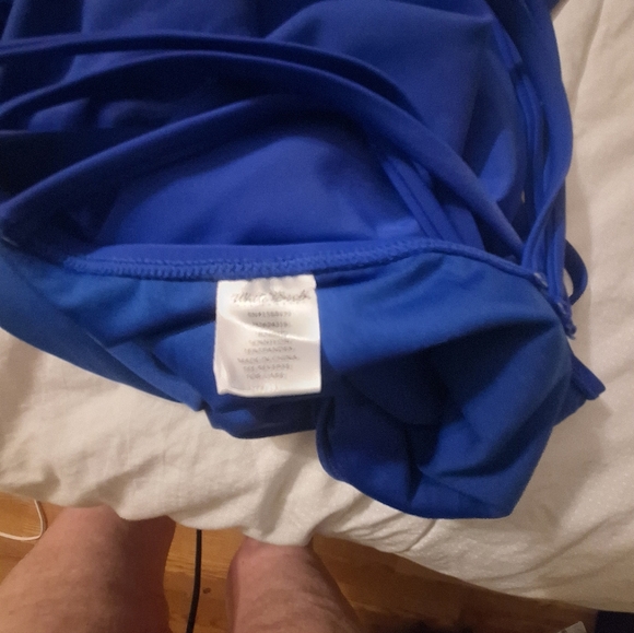 White Birch Royal Blue Women's One-Piece Swimsuit - Picture 6 of 6